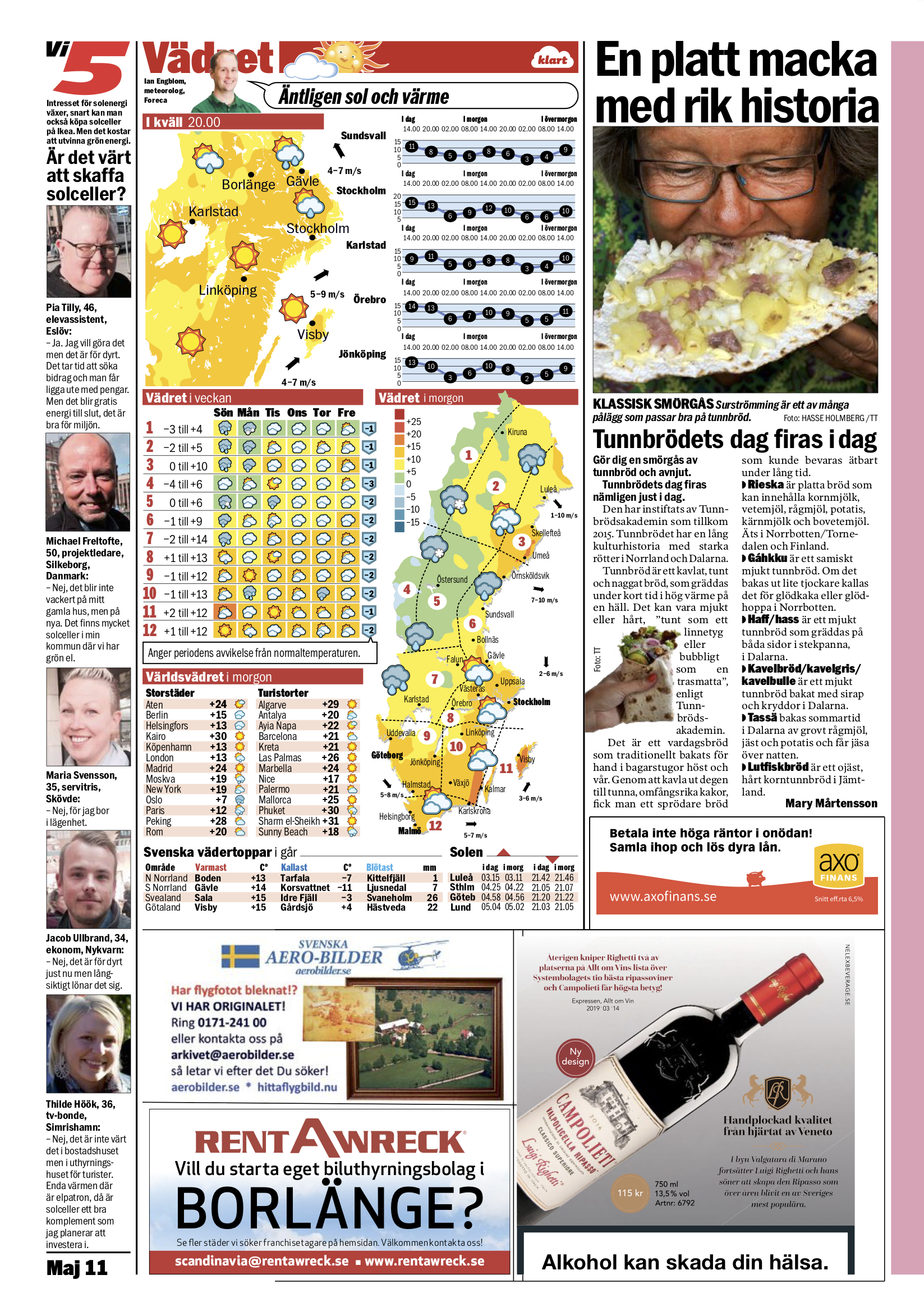 Aftonbladet 2019-05-11